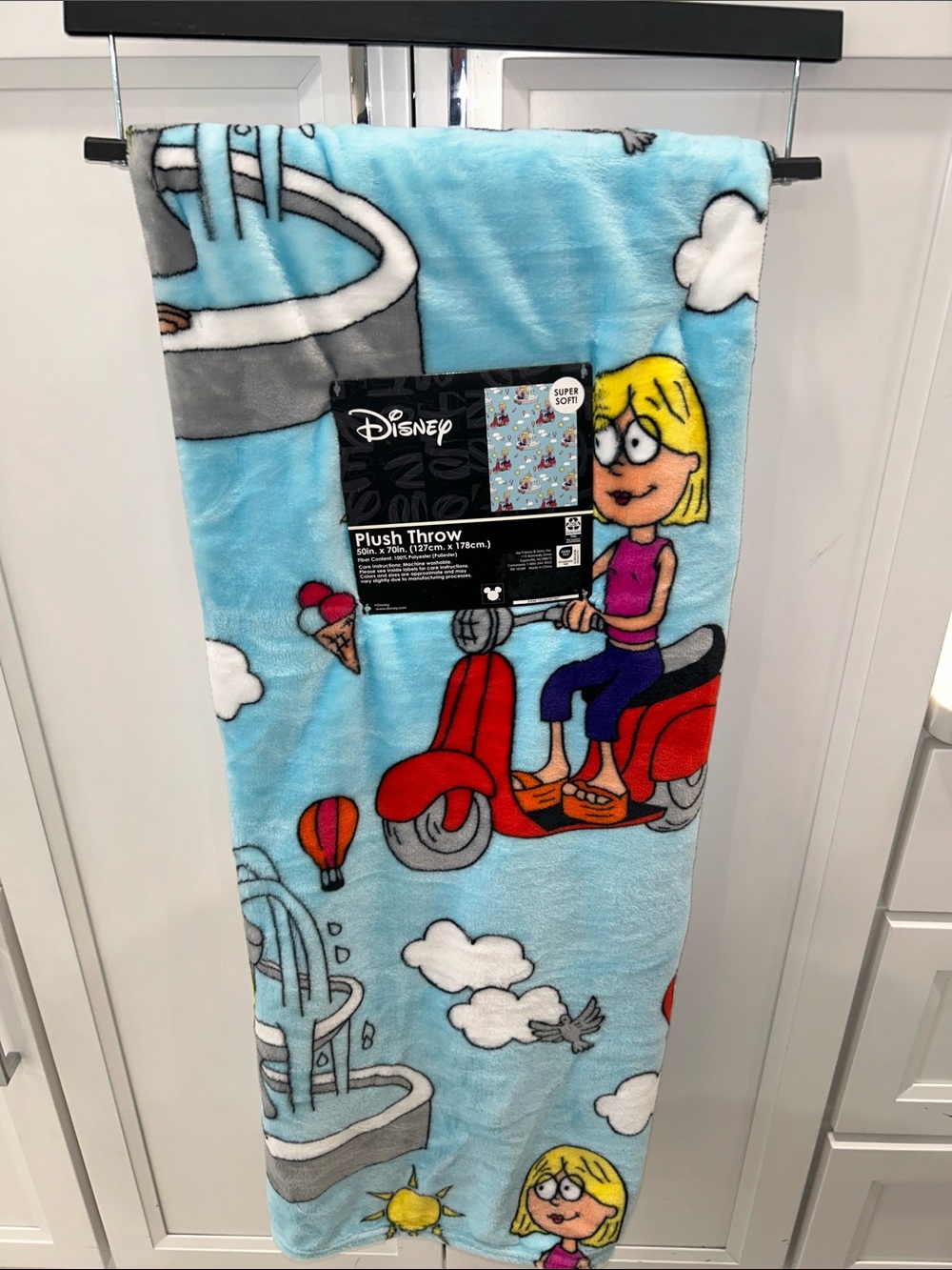 Disney Lizzie McGuire Plush Throw Blanket 50”x70”